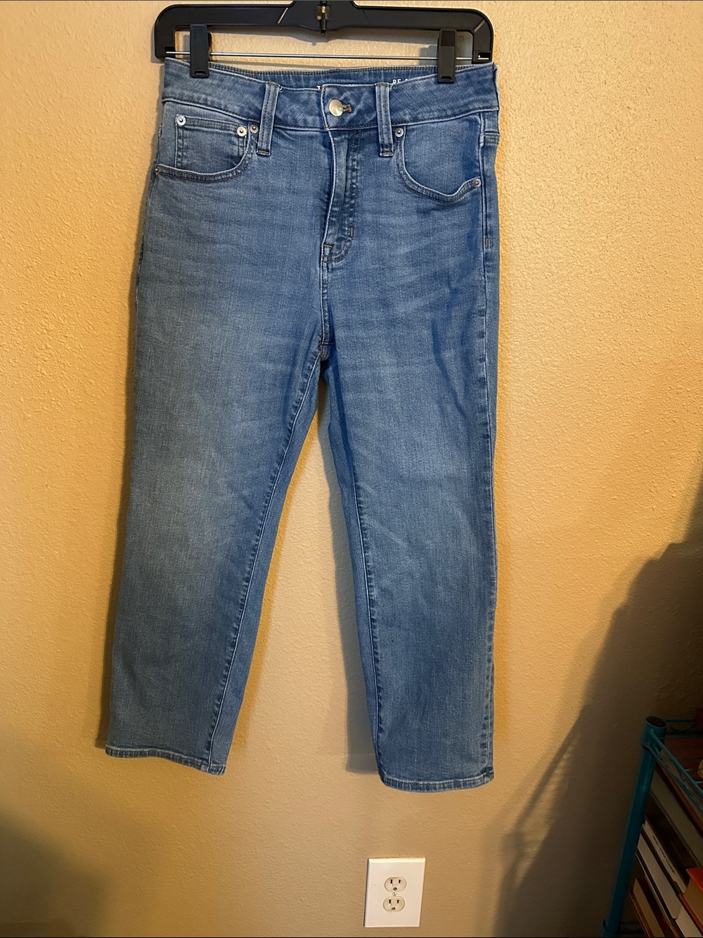 J. Crew Women’s Petite Curvy Slim Fit Blue Jeans